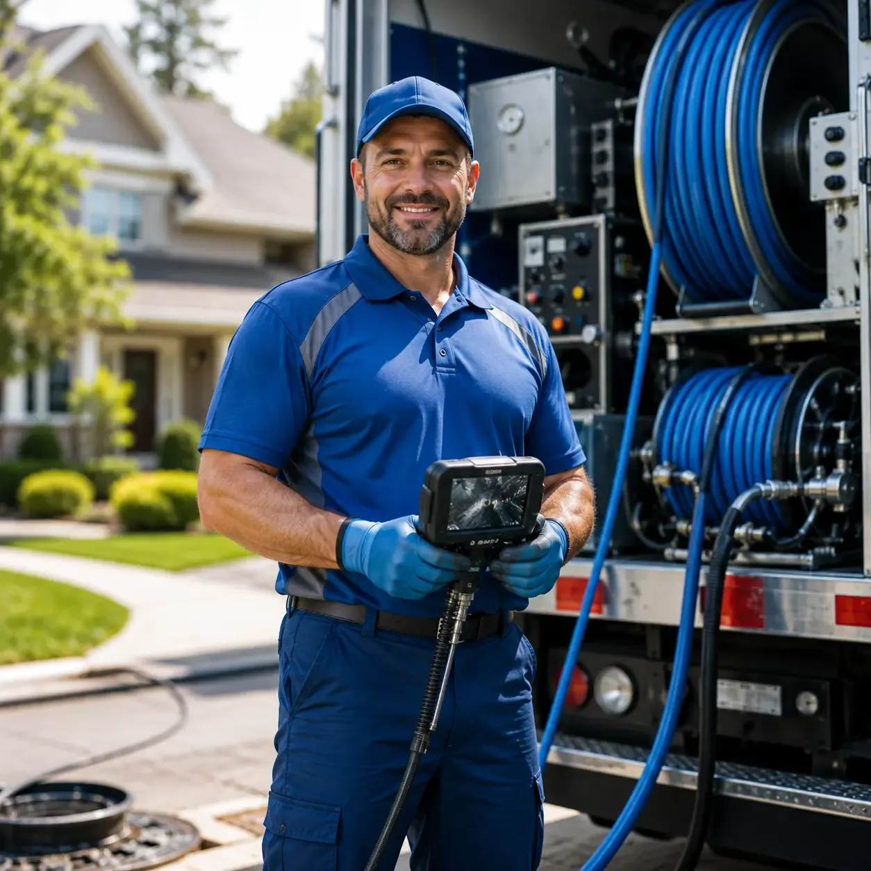Local outdoor drain cleaning specialists in Stroh, IN